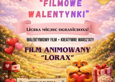„FILMOWE WALENTYNKI” Z FUNDACJĄ DZIEŃ DZIECKA